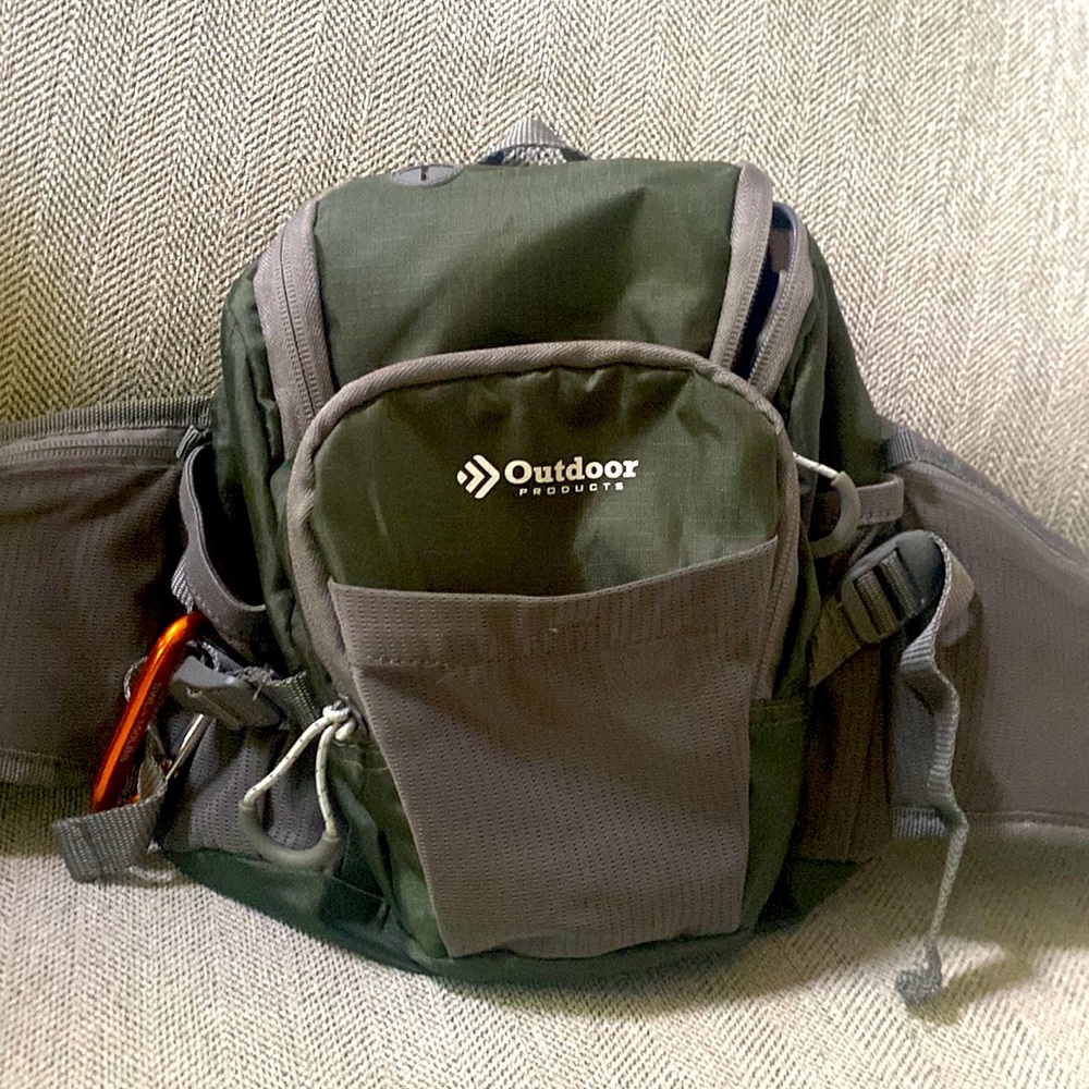 NWOT Outdoor Products Olive Green Compact Daypack